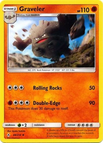 Graveler - 88/214 - Uncommon - Near Mint