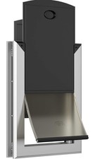 MAVRICFLEX Weatherproof Dog Door with Double Sliding Lock Panel, Medium 40lbs