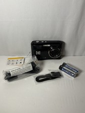 Kodak PIXPRO FZ45 Compact Camera Black Full HD Wide Angle 2.7" LCD No SSD Card.
