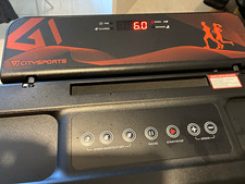 CITYSPORTS CS-WP9 Electric Folding Treadmill LED Display 12km/h 120kg Black/Red
