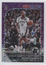 2019 Panini NBA Hoops Premium Stock Purple Disco Prizm Wilson Chandler #86 03gt