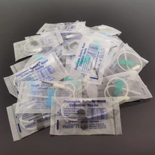 Veterinary Butterfly Shaped 21/22/23/25g Winged Collection Needle,  50-100PCS 