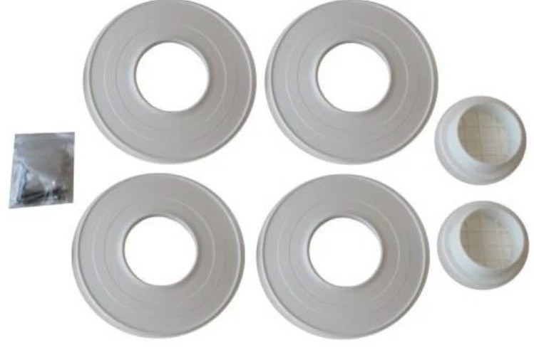 Navien 30010747A 2 inch Wall Flange and Termination Kit