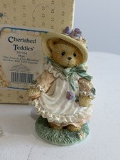 Cherished Teddies Hope Our Love Is Ever Blooming Boxed Spring/easter