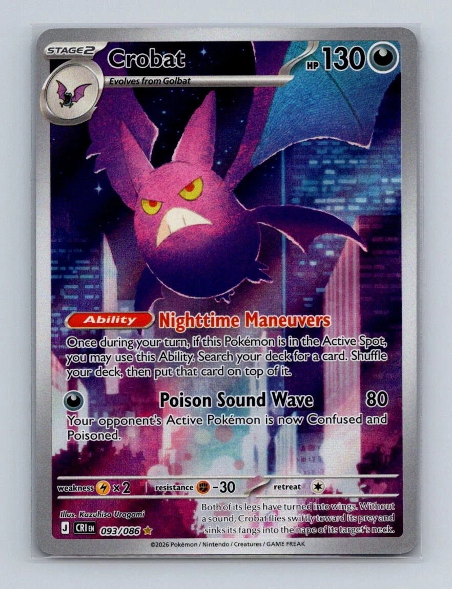 Crobat Pokémon TCG Cards for sale | eBay
