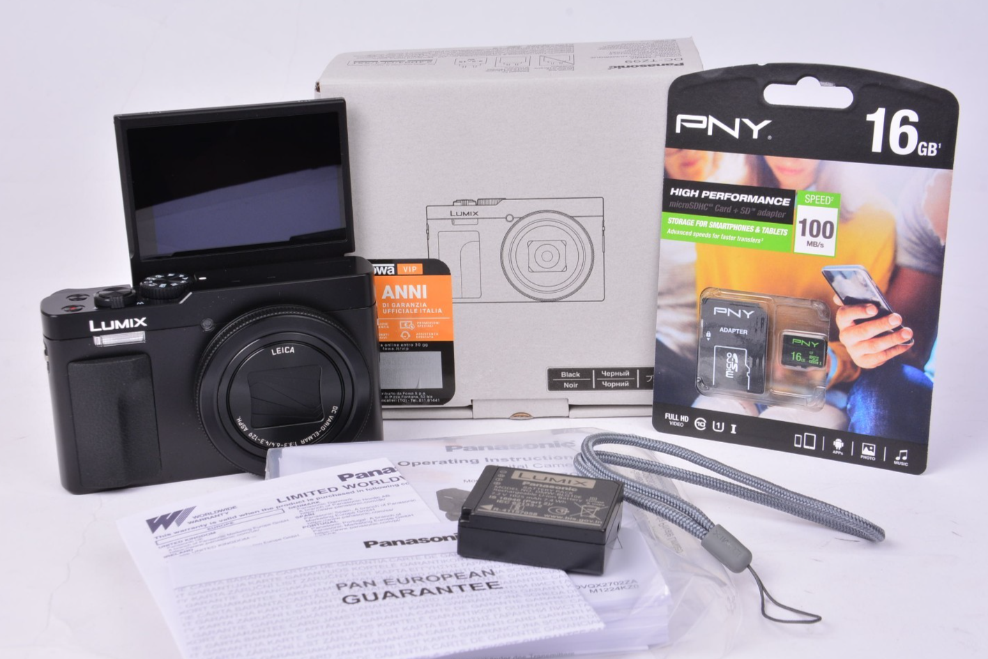 Lumix tz99 nero + memoria sd 16gb - Immagine 2