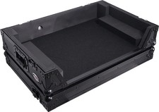 Flight Case For Rane System One Dj Controller Wheels Black On Black 1u Flight Case For Rane System One Dj Controller Wheels Black On Black 1u
