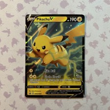 Pikachu V SWSH063 SWSH: Sword & Shield Promo Cards Holo on eBay