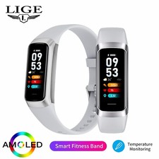   Smart Watch Men Women Fitness Tracker Heart Rate Blood Oxygen Sleep Monitor