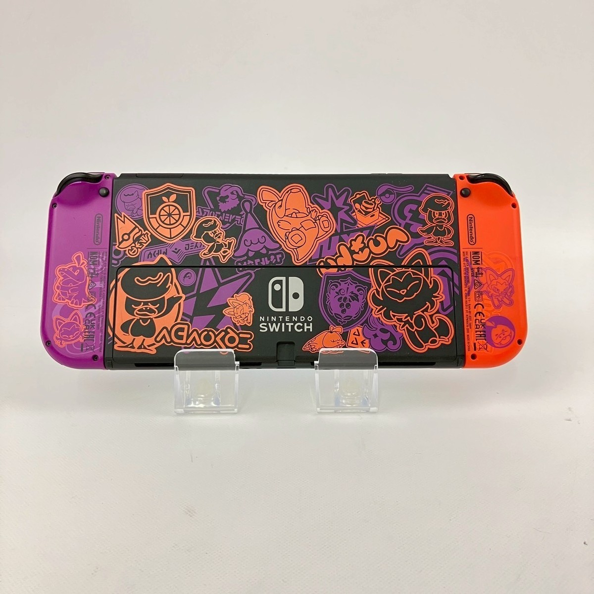 Nintendo Switch 本体　レッド　パープル Nintendo Switch 64GB OLED Pokémon Scarlet Violet Edition Console