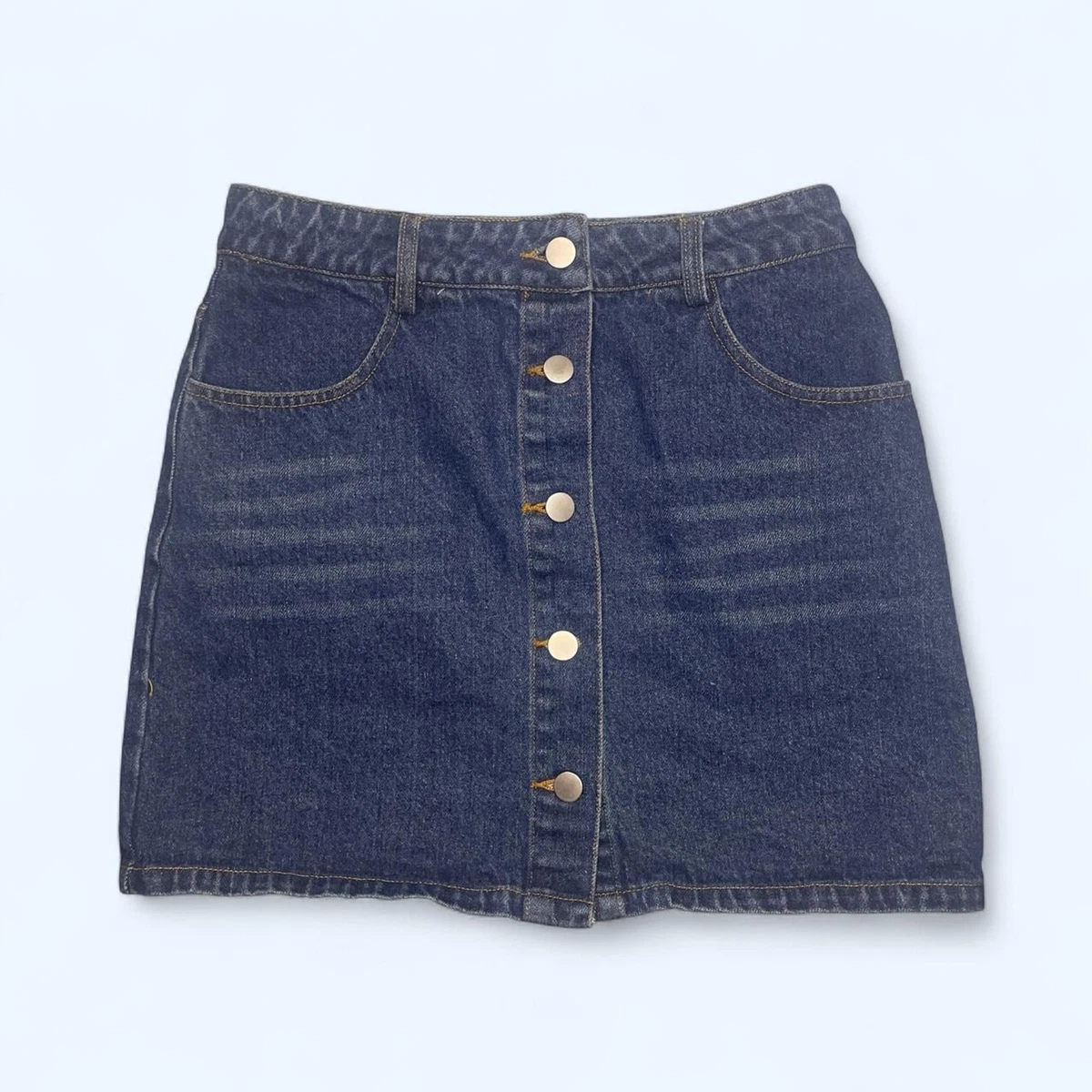 Size S Denim Regular Size Skirts for Women for sale | eBay