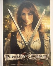 Pirates of the Carribean PENELOPE CRUZ SIGNED 8x10 Photo - EXACT VIDEO PROOF