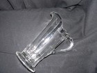 Serrated Teardrop Pitcher clear  National Glass Co. #79D c 1900. — photo 7