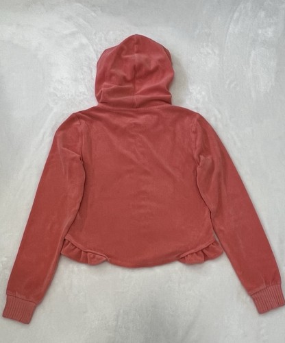 💖Plush & Lush VS Coral Terry Cloth Tracksuit Hoodie & Pants Set Size S - Picture 11 of 19