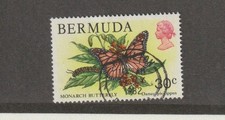 BERMUDA 1979 30c butterfly used / 255