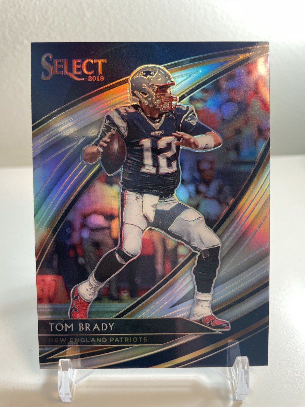 2019 Panini Select - Field Level Tom Brady #201 Silver Prizm