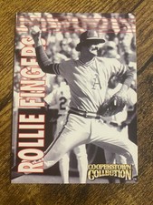 ROLLIE FINGERS 1997  KENNER SLU COOPERSTOWN COLLECTION CARD, OAKLAND ATHLETICS