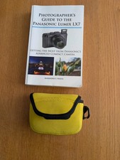 Panasonic Lumix Lx7 Camera Guide Book And Soft Case