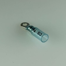16-14 Ga. Heavy Duty Heat-Shrink Ring Terminals, 6 Stud - pack of 10 