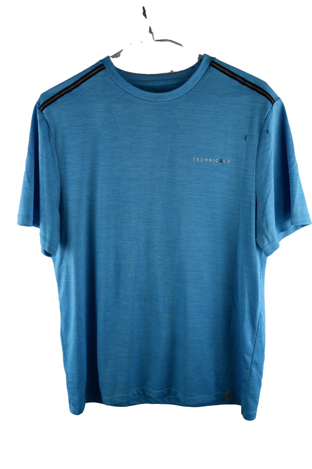 Camiseta deportiva azul TECHNICALS talla M para hombre correr informal al aire libre ropa exterior
