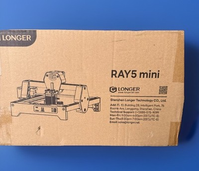 LONGER RAY5 mini 2.5W laser engraver machine, engraver speed 12000mm/min new