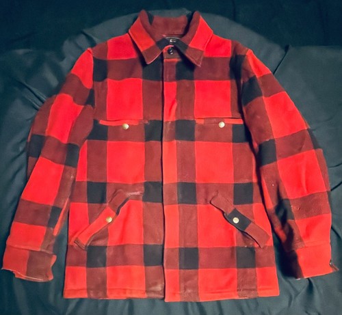 Vintage Hirsch-Weis Manufacturing Company Red and Black hunting jacket size S/M