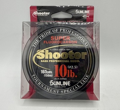 SUNLINE Fluorocarbon Line Shooter 150M No. 2.5 10LB Natural Clear NEW