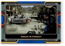 2022 Topps Star Wars: The Book of Boba Fett #50 Drash in Pursuit Blue