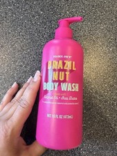 Trader Joe's Brazil Nut Body Wash 16 fl oz Shower Gel Coconut Oil Shea Butter