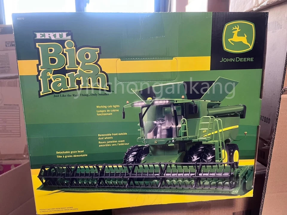 1:16 Scale ERTL Big Farm John Deere S670 Combine - Image 3 of 4