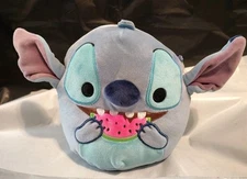 Squishmallows 6.5" Disney Stitch with Eating Watermelon 2024 NWOT