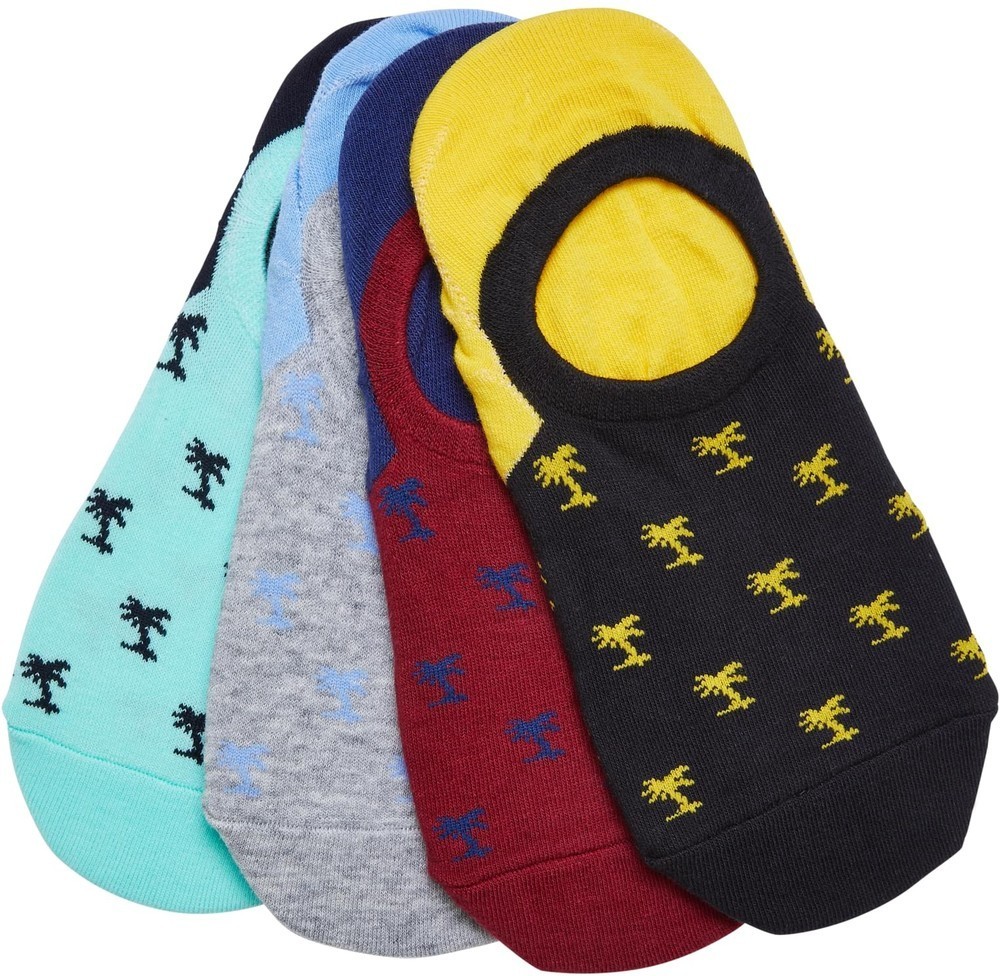 Urban Classics Reccyled Yarn Invisbile Palmtree Socks 4-Pack Multicolor 4590₽