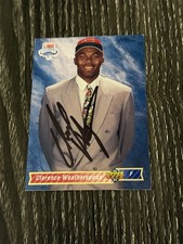1992-93 Upper Deck #5 CLARENCE WEATHERSPOON Rookie Card RC - Auto HAND SIGNED. rookie card picture