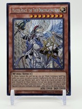 Yu-Gi-Oh! Master Peace, The True Dracoslaying King Secret Rare MACR-EN024 NM