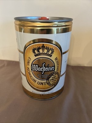 4 Liter Beer Can Warsteiner Premium Verum, Western Germany