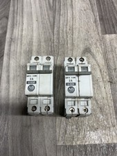 Allen Bradley 1492-CB2 2-Pole Circuit Breaker FREE SHIPPING Lot of 2 4013H54