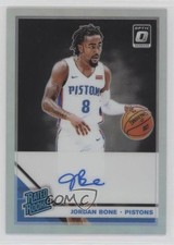 2019-20 Donruss Optic Rated Holo Prizm Signatures Jordan Bone Rookie Auto RC 2s2