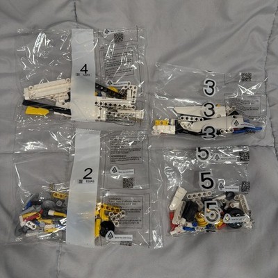Lego Technic Bush Plane 42198 Sealed Bags Only - 2, 3, 4, 5 Replacement Parts