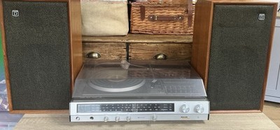 Philips 22ah901 Stereo Hifi Anlage Plattenspieler, Kassettenradio schöner Zustand 