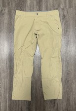 Kuhl Kontra Air Pants Men's Sz 36x30 Saw Dust Vented Knees Hiking Climbing