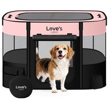 Pet Puppy Dog Playpen, Large Dog Tent Crates Cage Indoor/Outdoor, Portable Ex...