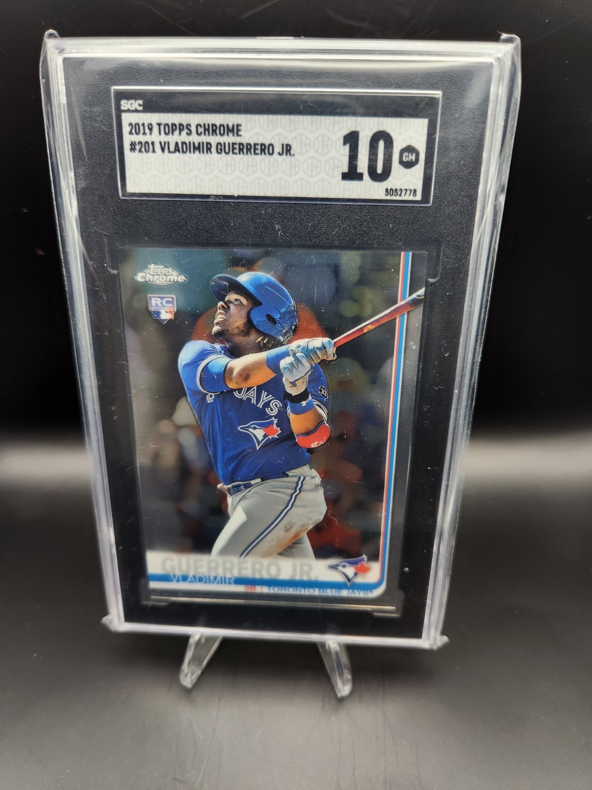 2019 Topps Chrome Vladimir Guerrero Jr. #201 RC SGC 10 GEM