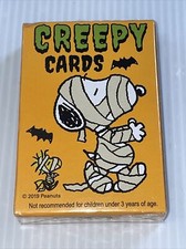 Snoopy Peanuts Halloween Creepy Playing Cards...