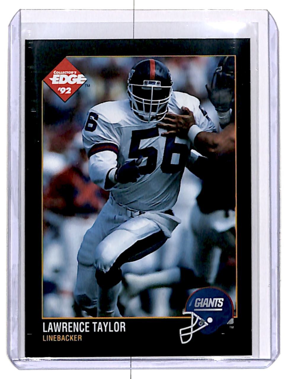 1992 Collector's Edge Lawrence Taylor New York Giants #120