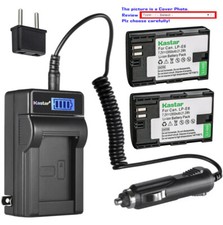 Kastar Battery LCD AC Charger for Canon LP-E6NH  Canon EOS R, EOS Ra Camera