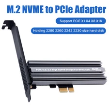 M.2 SSD NVME to PCIE 4.0 X1 Adapter High Speed Expansion Card for PCIe X4 X8 X16