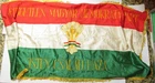 Hungarian Independent Hungarian Democratic Party (1947-1949) Very rare silk Flag