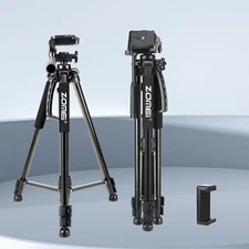 ZOMEI Portable Travel Tripod Stand Pan head for Canon Nikon Sony DSLR Camera DV
