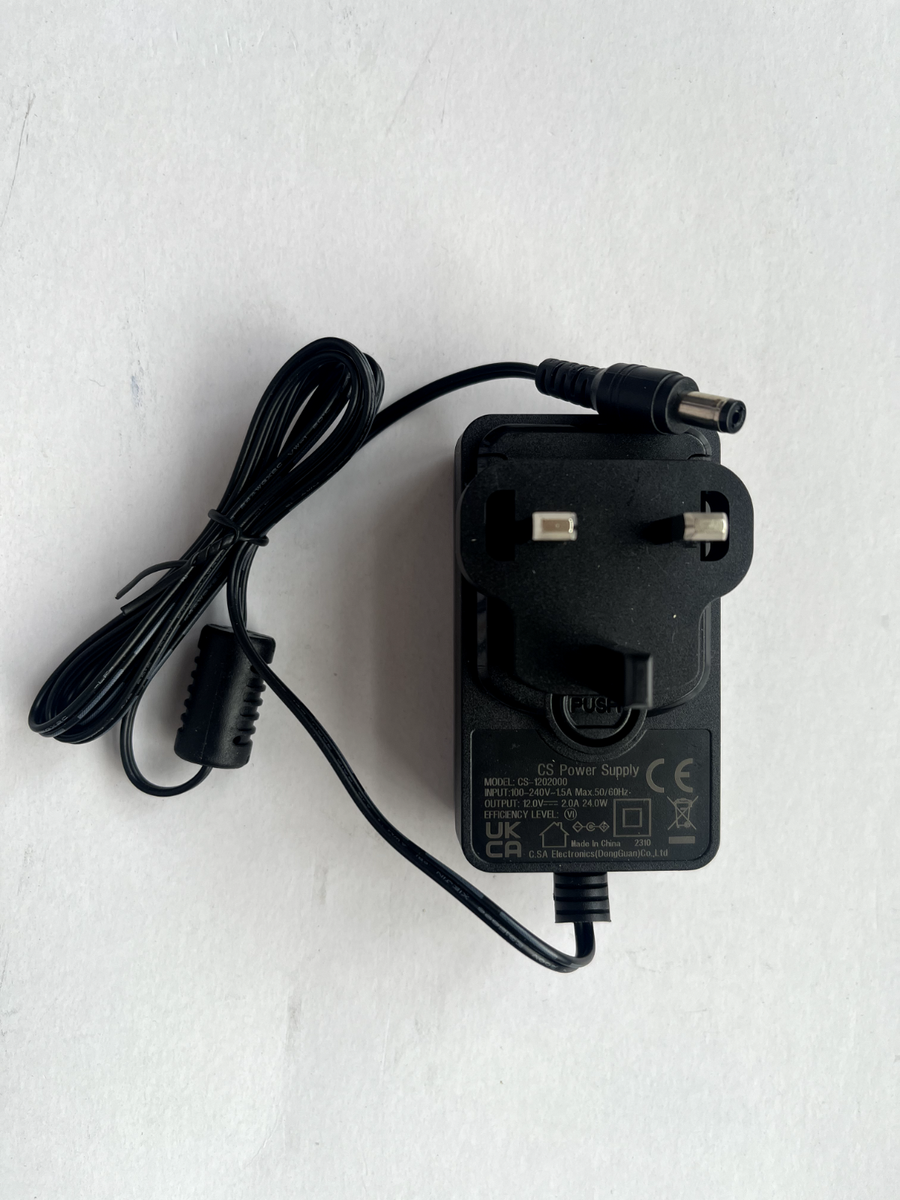 Swann Power Supply Adapter for CCTV Camera 12v 2a Ac/dc UK Safety