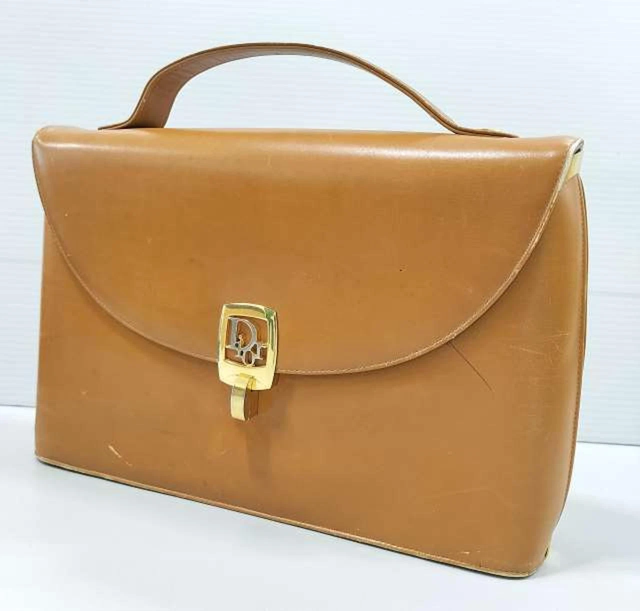 Sac à main Christian Dior véritable sac veau cuir de veau